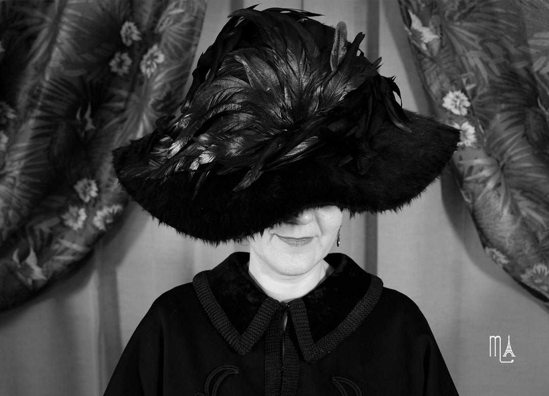 Photo 1900 rétro Séances photos portraits en tenues vintage 1900 mode Belle Epoque exposition universelle femme mysterieuse